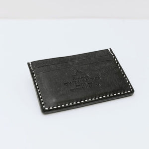 Black Pueblo Leather Card Holder