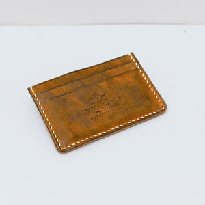 Brown Crazy Horse Leather Card Holder