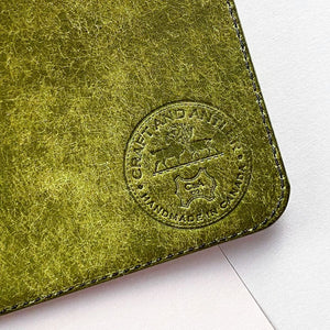 Olive Pueblo Leather Long Wallet Plus+