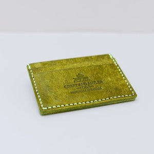 Craft and Antler Co. Olive Leather Cardholder