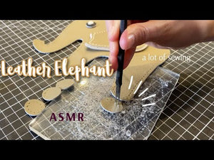 Making One-of-Kind Stuffed Leather Elephant